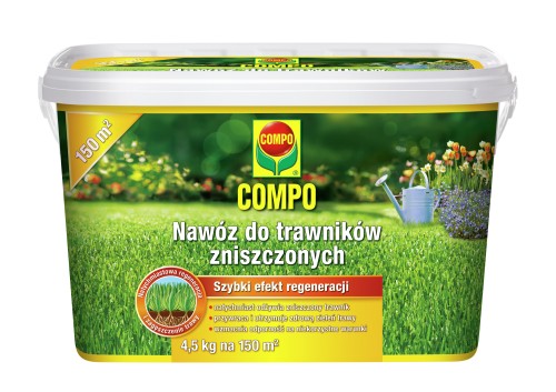 COMPO Nawóz do trawników zniszczonych 4,5 kg