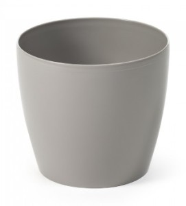 LAMELA Osłonka-doniczka Magnolia fi 210 taupe