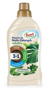 Florovit Mikroflora 3w1 płynny nawóz do roślin zielonych 1 l
