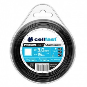 CELLFAST Żyłka premium kwadrat 3 mm x 15 m