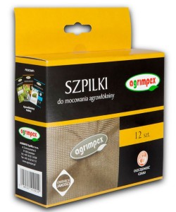 SZPILKI DO MOCOWANIA AGROWŁÓKNINY AGRIMPEX BRĄZOWE 24SZ