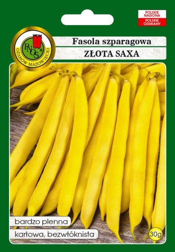 PNOS Fasola szparagowa Złota Saxa żółta 30g