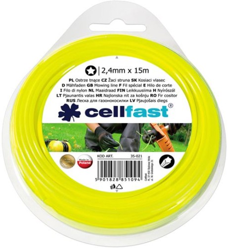 CELLFAST Ostrze tnące kwadratowe 2,4x15m