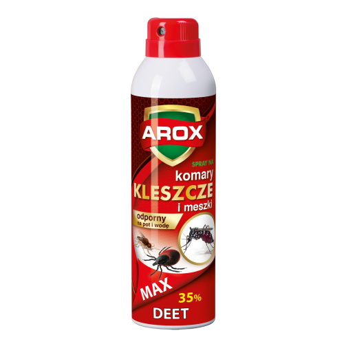AROX Spray na komary, kleszcze i meszki DEET max 250 ml