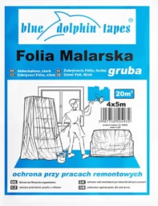 Blue Dolphin folia malarska GRUBA  4mx5m