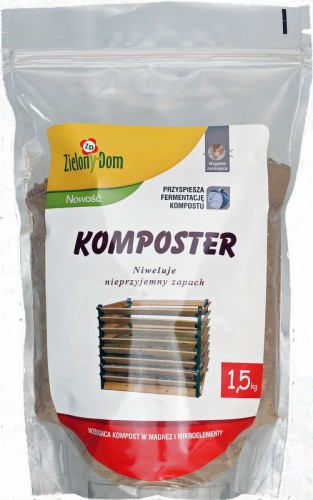 ZIELONY DOM Komposter nawóz kompostujący 1,5 kg