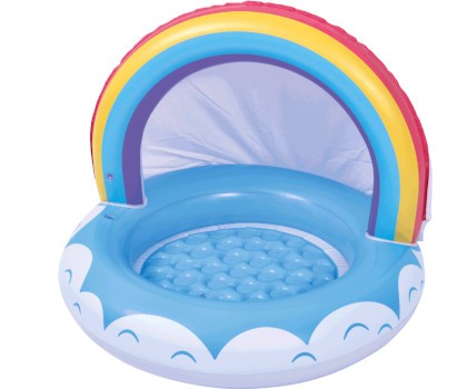 Avenli Basen dziecięcy z daszkiem tęcza