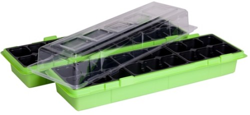 VEFI Miniszklarenka WIN DUO zielona 47x16cm 2 sztuki