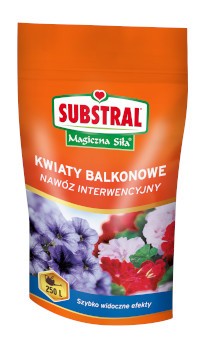 SUBSTRAL Magiczna Siła do kwiatów balkonowych 250g