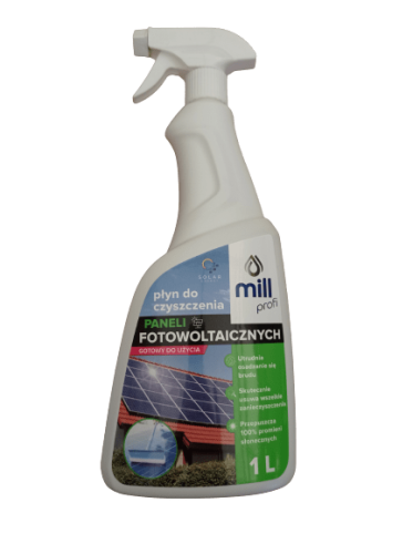 MILL PROFI Płyn do czyszczenia paneli fotowoltaicznych RTU 1L 