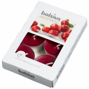 BOLSIUS Podgrzewacz zapachowy 6 szt. żurawina