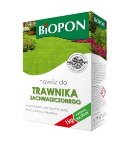 BIOPON Nawóz do trawnika zachwaszczonego 1kg