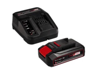 Einhell Zestaw Startowy 18V AKU 2,5 Ah + Zasilacz