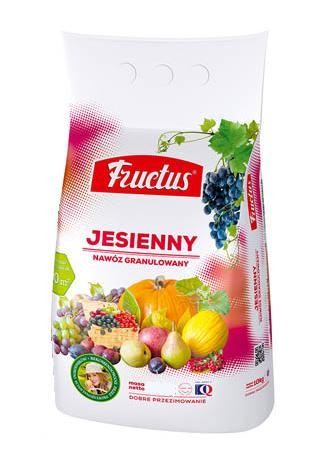 Nawóz Fructus jesienny 5kg - nawóz granulowany