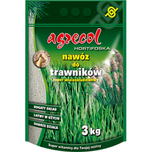 AGRECOL Hortifoska Nawóz do trawników 3 kg wieloskładnikowy