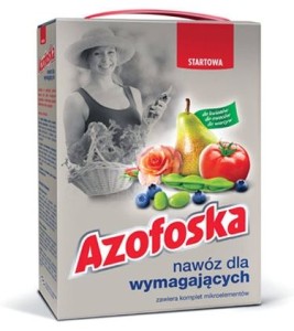Azofoska nawóz w granulacie 3kg karton