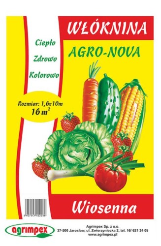 Agrowłóknina osłaniająca Agro Nova Wiosenna 1,60 x 10m