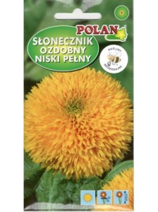 POLAN Słonecznik ozdobny pełny niski zółty 2g