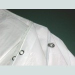 Plandeka biała 3 x 5m