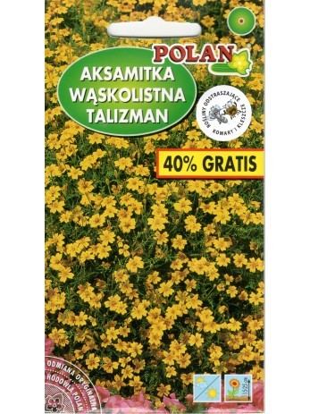 POLAN Aksamitka wąskolistna Talizman żółta 0,5g + 0,2g