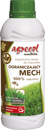 Agrecol Natura Organiczny nawóz ograniczający mech 0,5 l