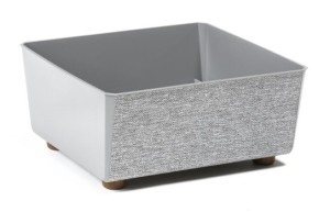 LAMELA Skrzynka SAGA 285X285 textil-b/szary+t/k39
