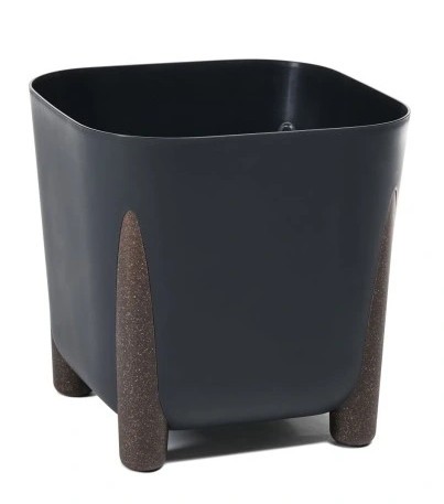 LAMELA Donica kwadratowa  FRIDA 290x290 ECO – czarny