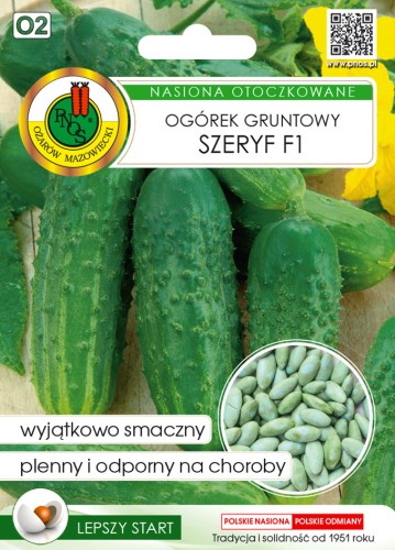 PNOS Ogórek Gruntowy Szeryf F1 50z OT