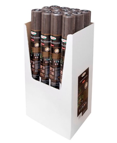 Agrowłóknina Dual Agro ściółkująca przeciw chwastom 0,8x10m minirolka