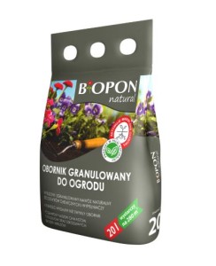 BIOPON Obornik granulowany do ogrodu 10l