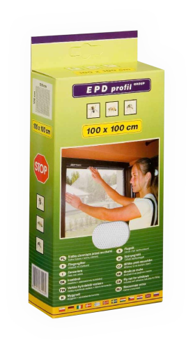 Siatka przeciw owadom biała 100x100cm