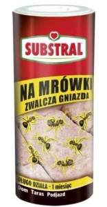 SUBSTRAL Preparat na mrówki w granulacie 250g