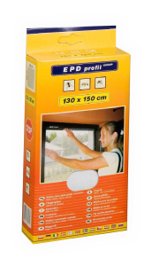 Siatka przeciw owadom czarna 130x150cm