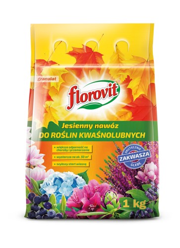FLOROVIT granulowany jesienny nawóz do roślin kwaśnolubnych 3 kg