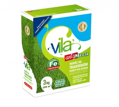 VILA Nawóz do trawy z mchem AntyMech 3 kg