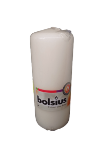 Bolsius Świeca Pieńkowa 15cm Kremowa