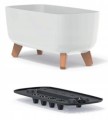 Prosperplast Doniczka Gracia Case biały DGCL600-S449